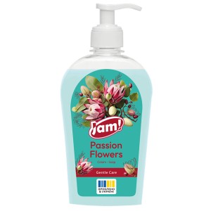 Kremas - muilas su glicerinu "Passion Flowers" 325g.